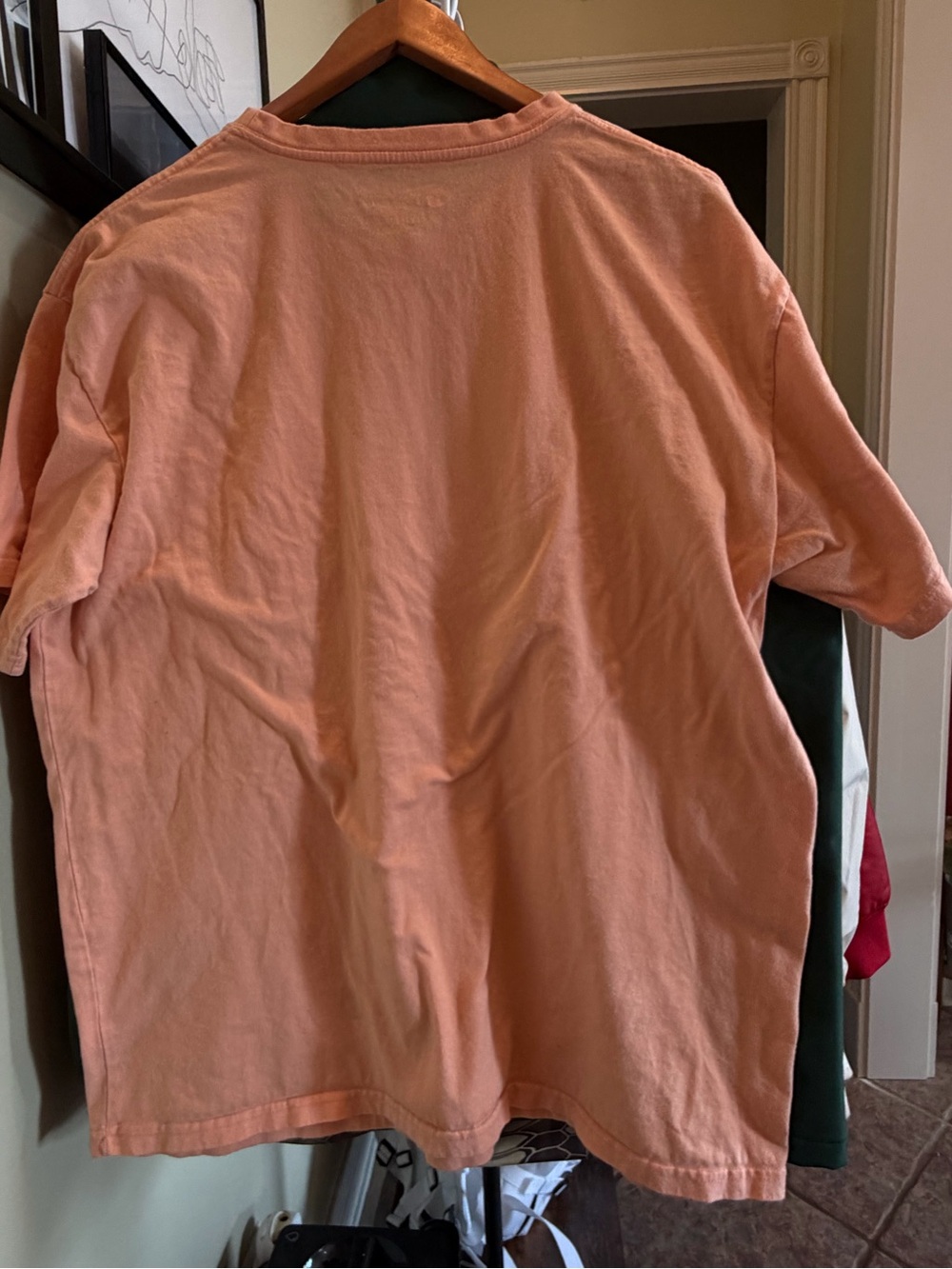 Southern Marsh Coral Pocket Tee XL - Picture 2 of 3